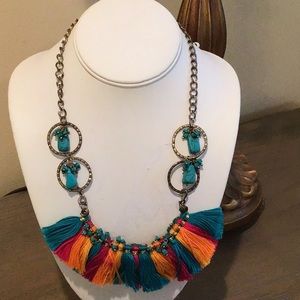 Women’s tasseled necklace
